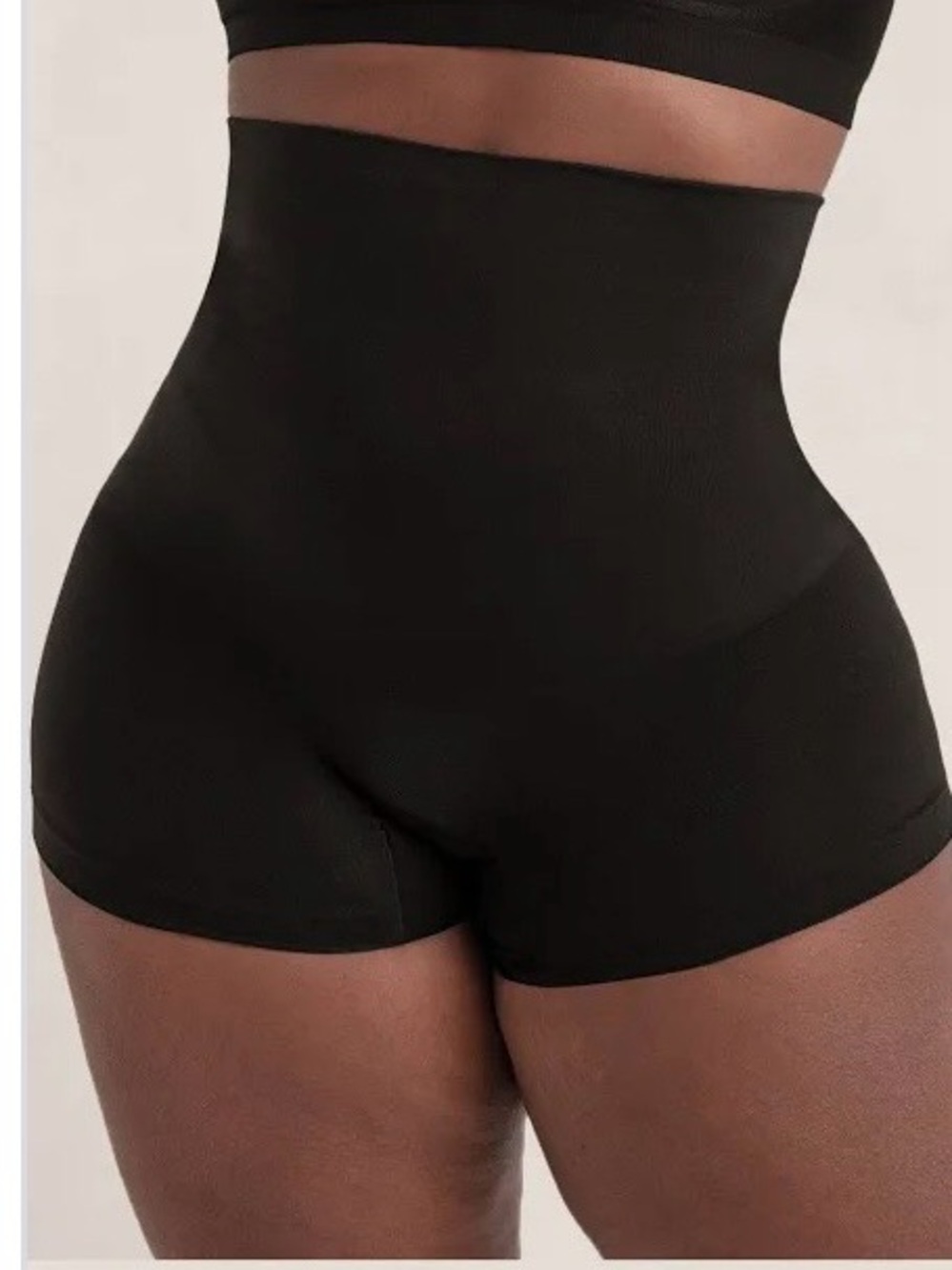 Shapermint Empetua High Waist Shaper Boyshort Black NWT XL Tummy Control
